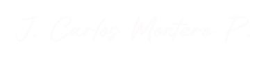 Imagen de la firma de Juan Carlos Montero Piedrahita, socio fundador de JyC Ingenieros, expertos en proyectos de construcción personalizados.